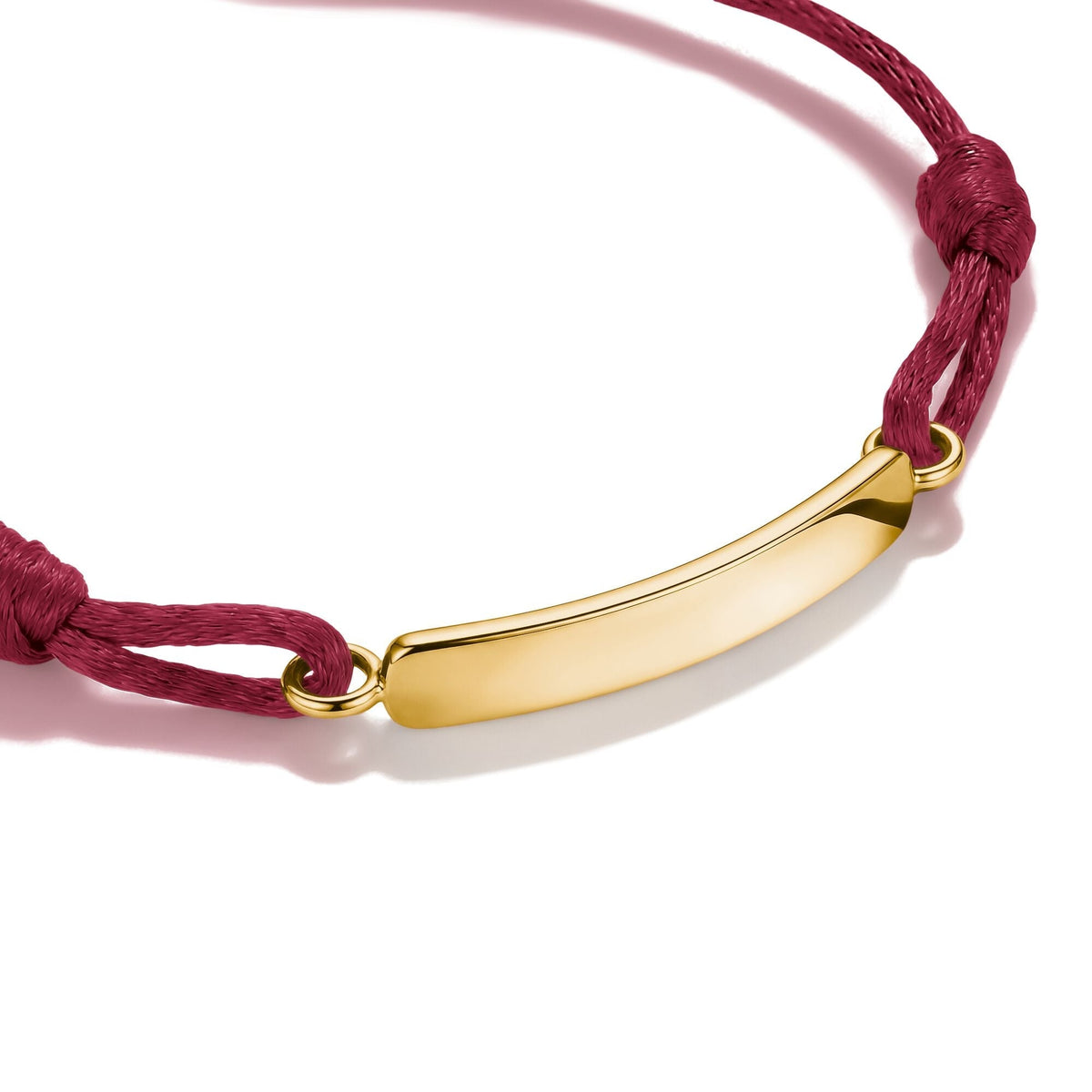 Thomas Sabo Textile bracelet red