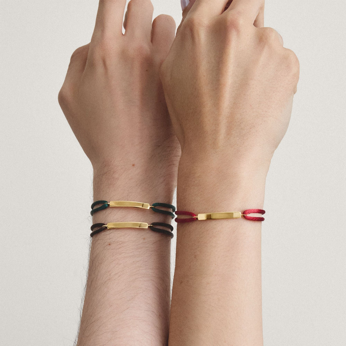 Thomas Sabo Textile bracelet red