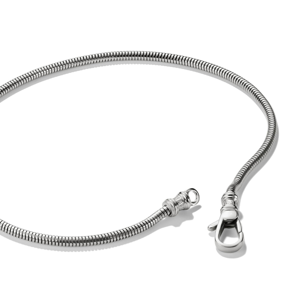 Thomas Sabo Stainless Steel Snake Chain Bracelet 2mm TA2253S-16 view 2