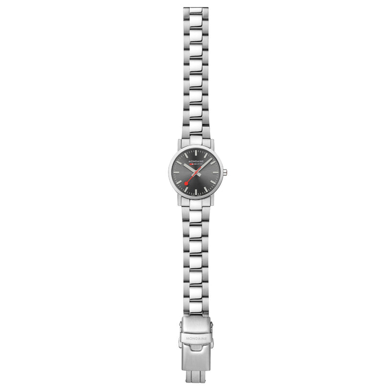 Mondaine Classic Silver Stainless Steel 30 mm Watch A658.30323.80SBJ
