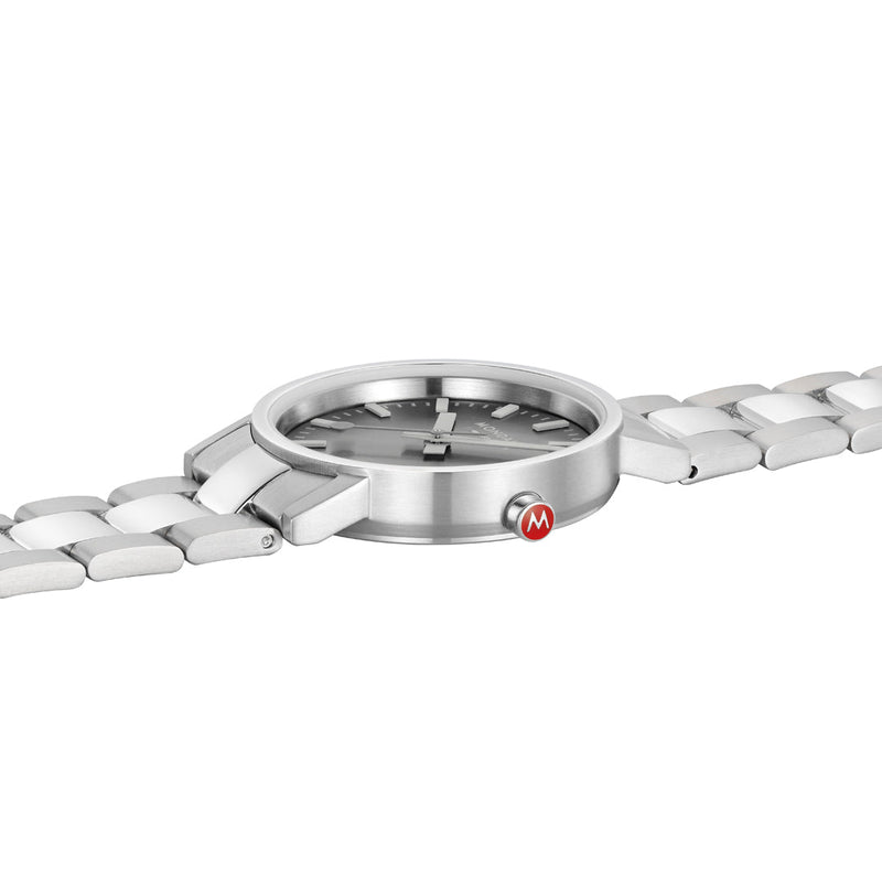 Mondaine Classic Silver Stainless Steel 30 mm Watch A658.30323.80SBJ