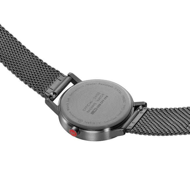 Mondaine Classic Mesh Grey 40mm - A660.30360.81SBM