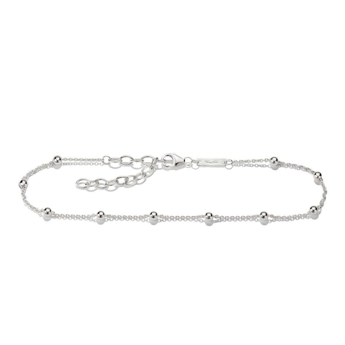 Thomas Sabo Anklet with Dots Silver