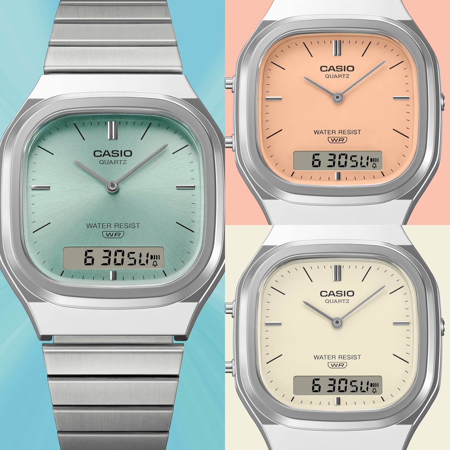 Casio Vintage Analogue-Digital Unisex Watch AQ240E-4A