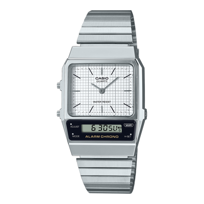 Casio Vintage Retro Stainless Steel Watch AQ800E-7A2