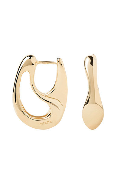PDPAOLA Brisa Hoop Earrings
