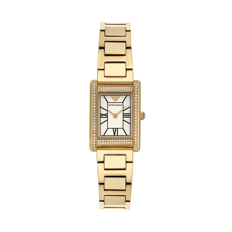Emporio Armani Mother of Pearl Dial Gold Stainless Steel AR11659