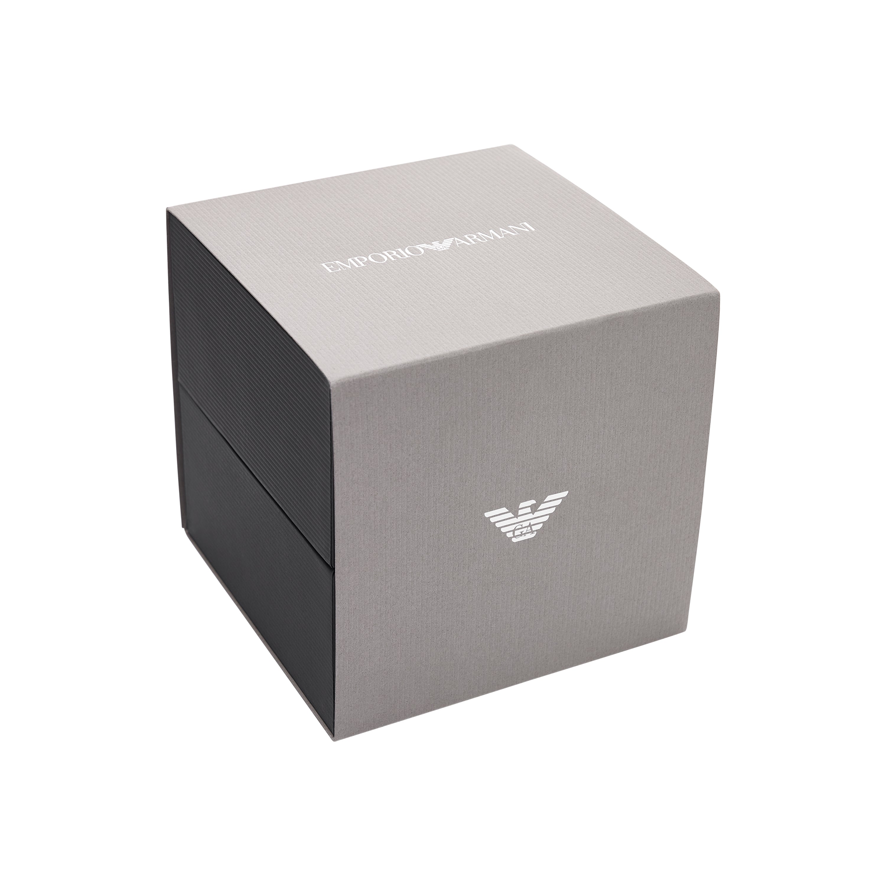 Emporio Armani Two Hand Silver Stainless Steel Watch AR11720