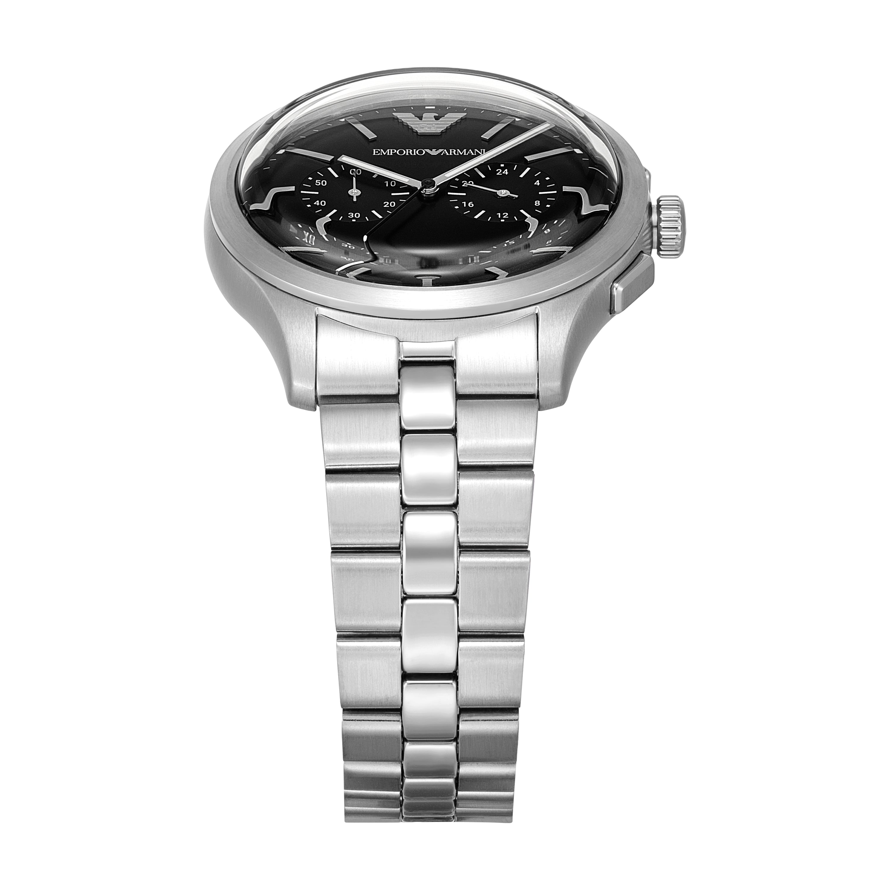 Emporio Armani Black Dial 41mm Stainless Steel Men's Watch AR11732