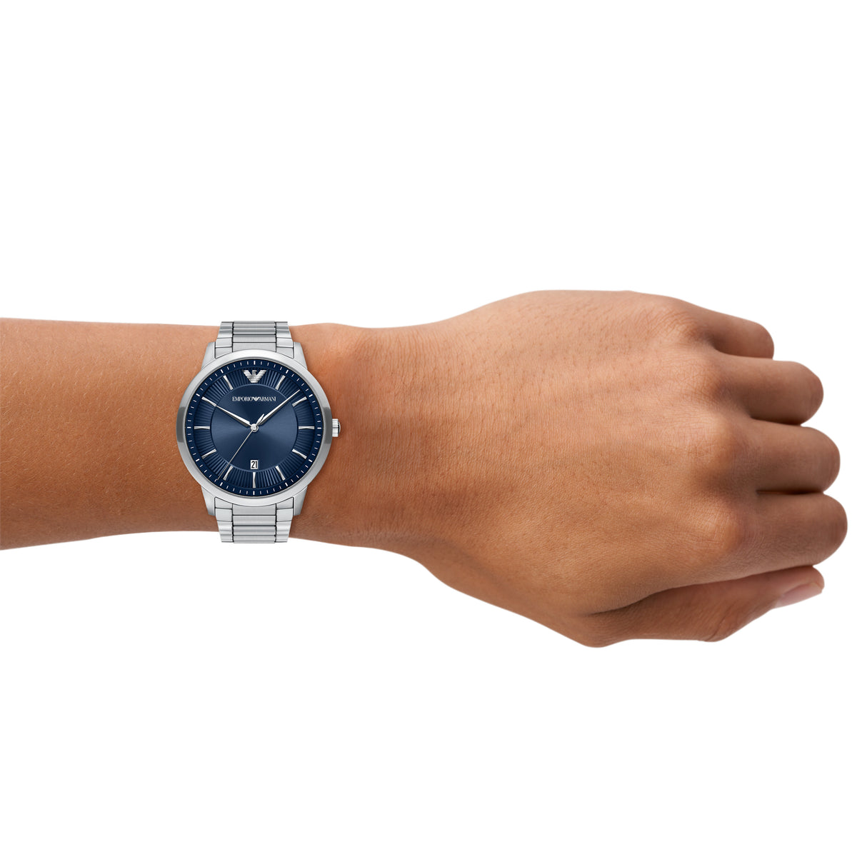 Emporio Armani Archetipo AR11837 on the wrist