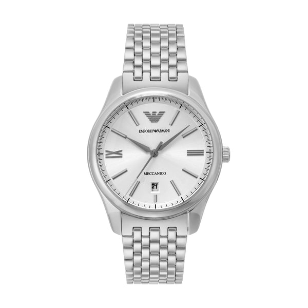 Emporio Armani Men's Luxury Sunray Dial Watch Stainless
