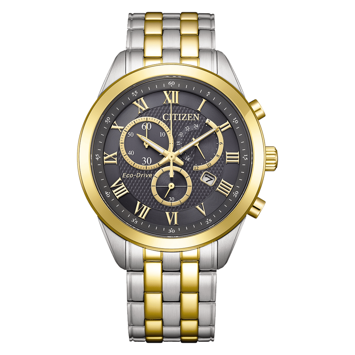 Citizen AT2604-56H two-tone stainless steel bracelet