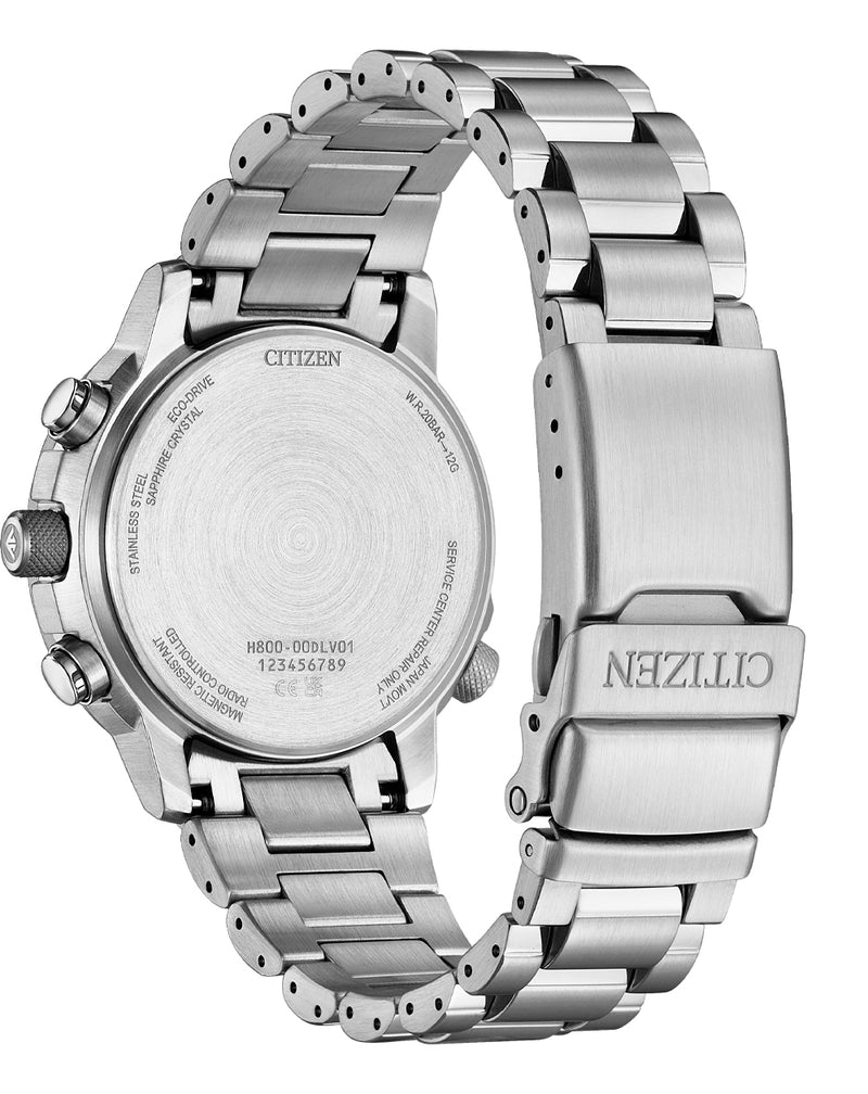 Citizen Promaster Sky Black Dial Stainless Steel Watch AT8300-58E