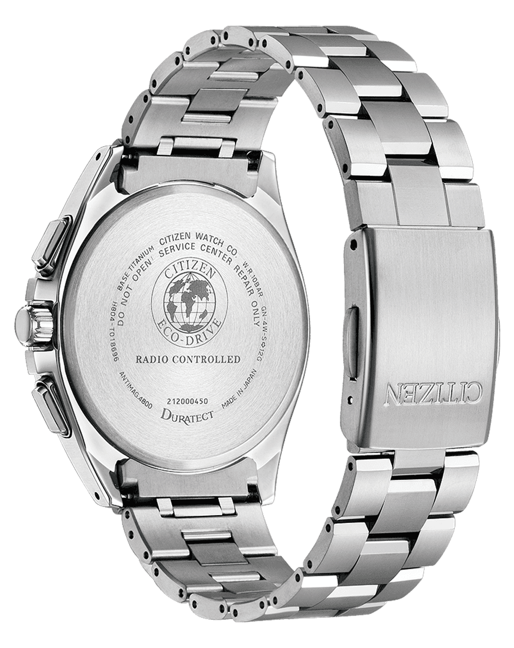Citizen Attesa Radio Controlled Eco-Drive Titanium Watch AT8040-57E