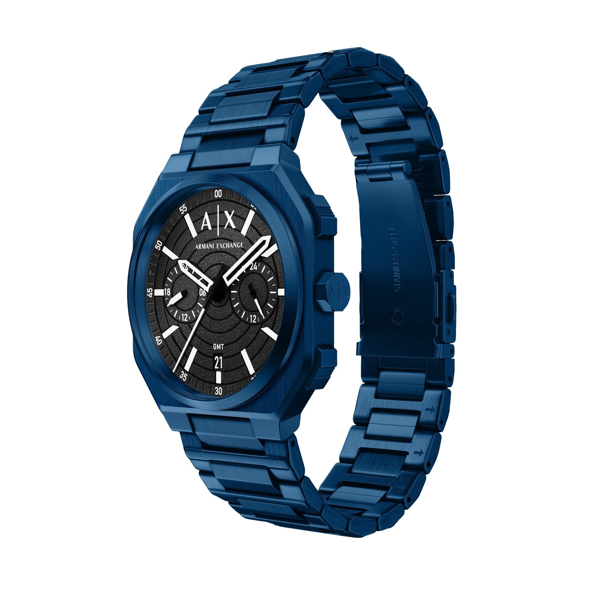Armani Exchange men's watch, black dial (view 3)
