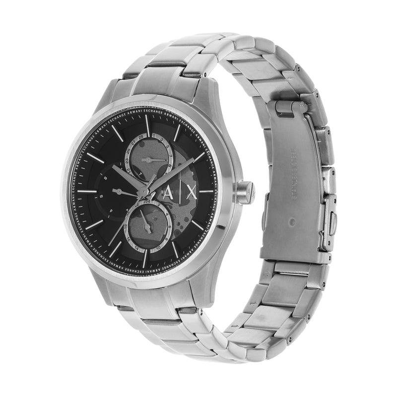 Armani Dante Luxury Silver Stainless Steel Watch AX1873