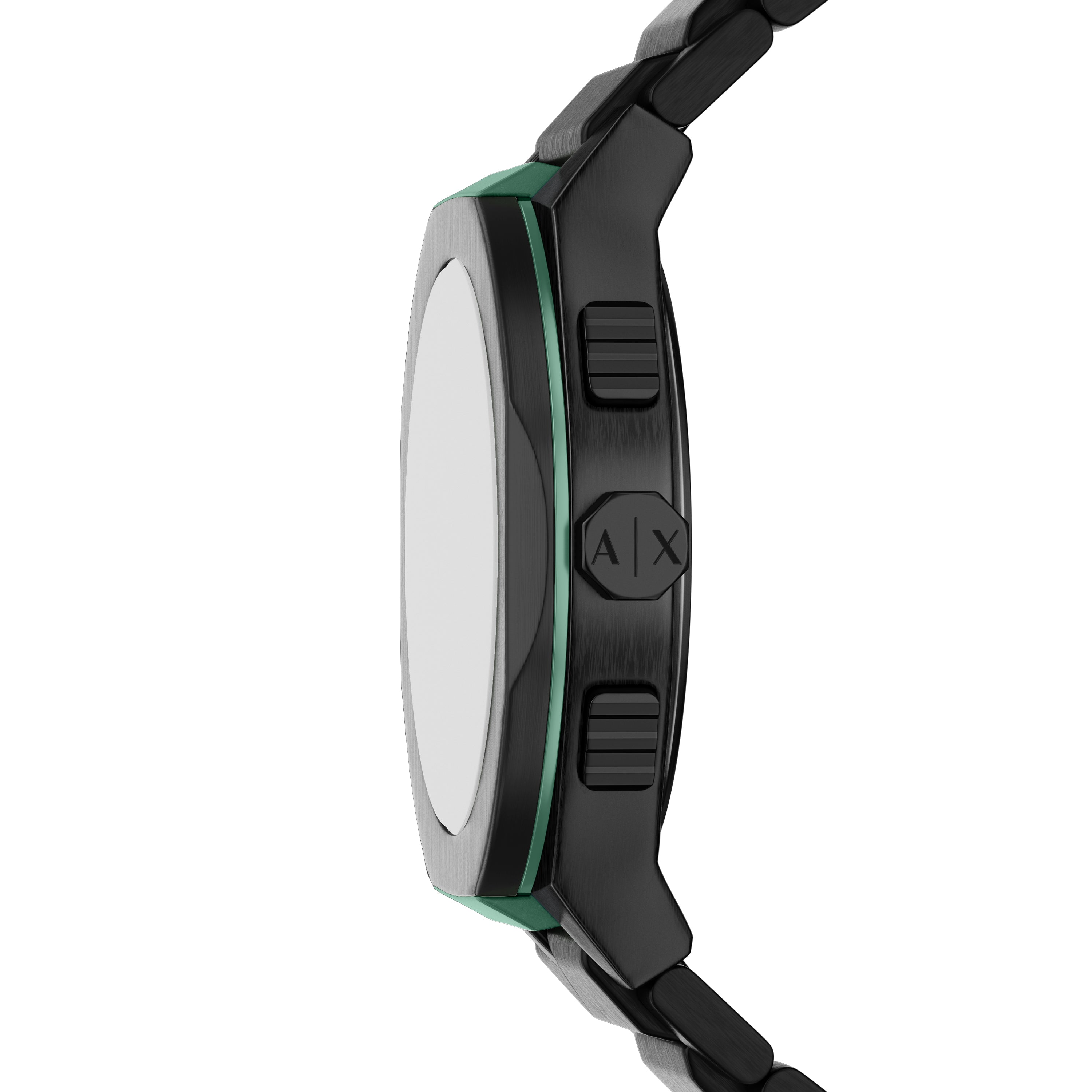 Armani Exchange Sync NYC Chronograph Black Stainless Steel Watch AX4294