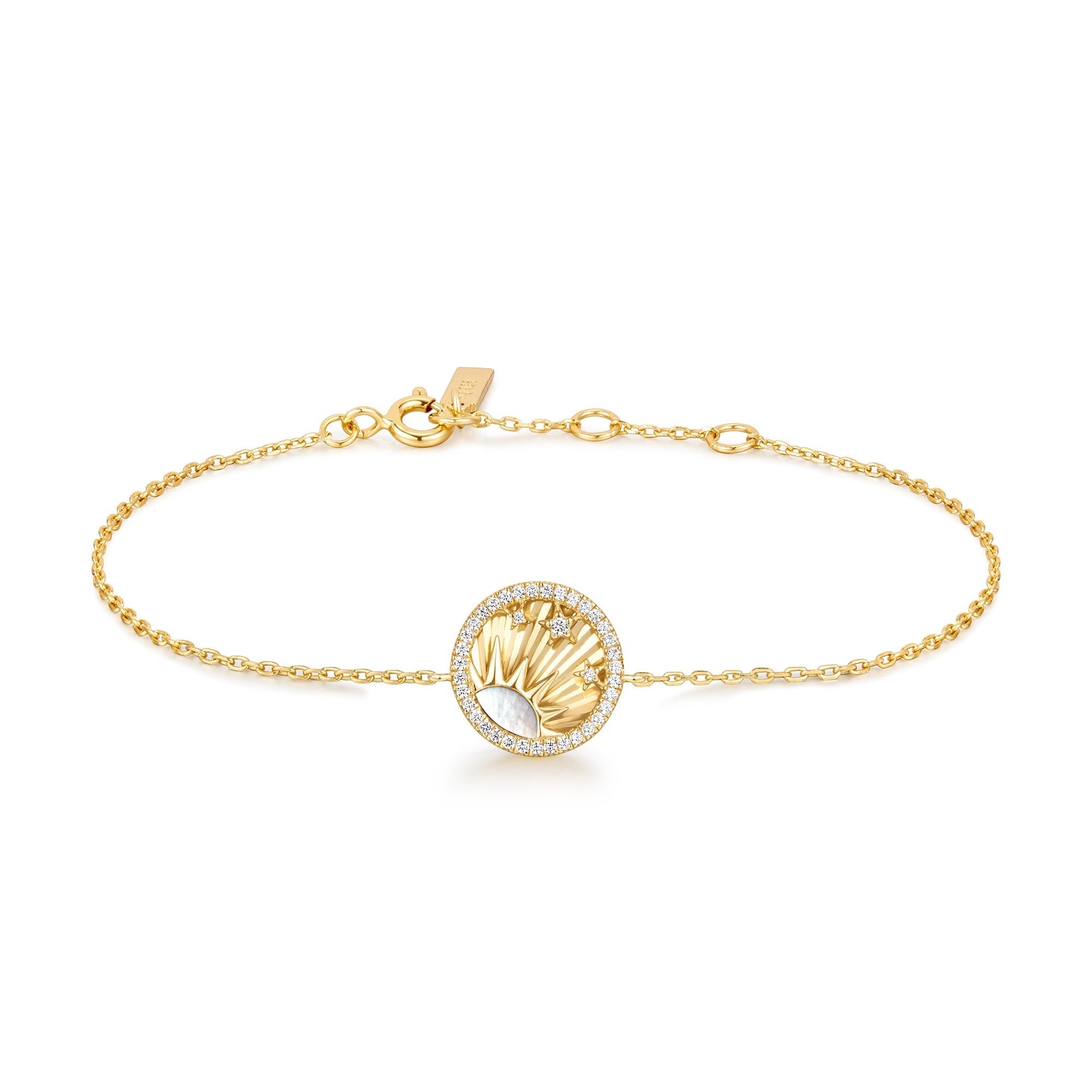 Ania Haie Gold Sun Stars Bracelet Trendy Affordable Statement Jewelry