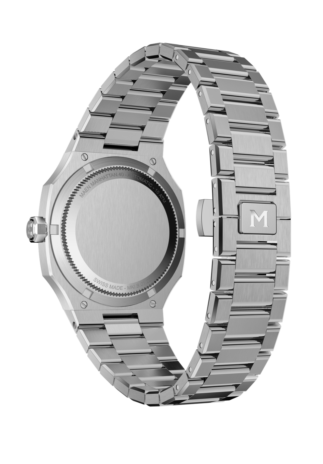 MAEN Manhattan 40 Blue Dial No Date Display Automatic Watch M3.1.2