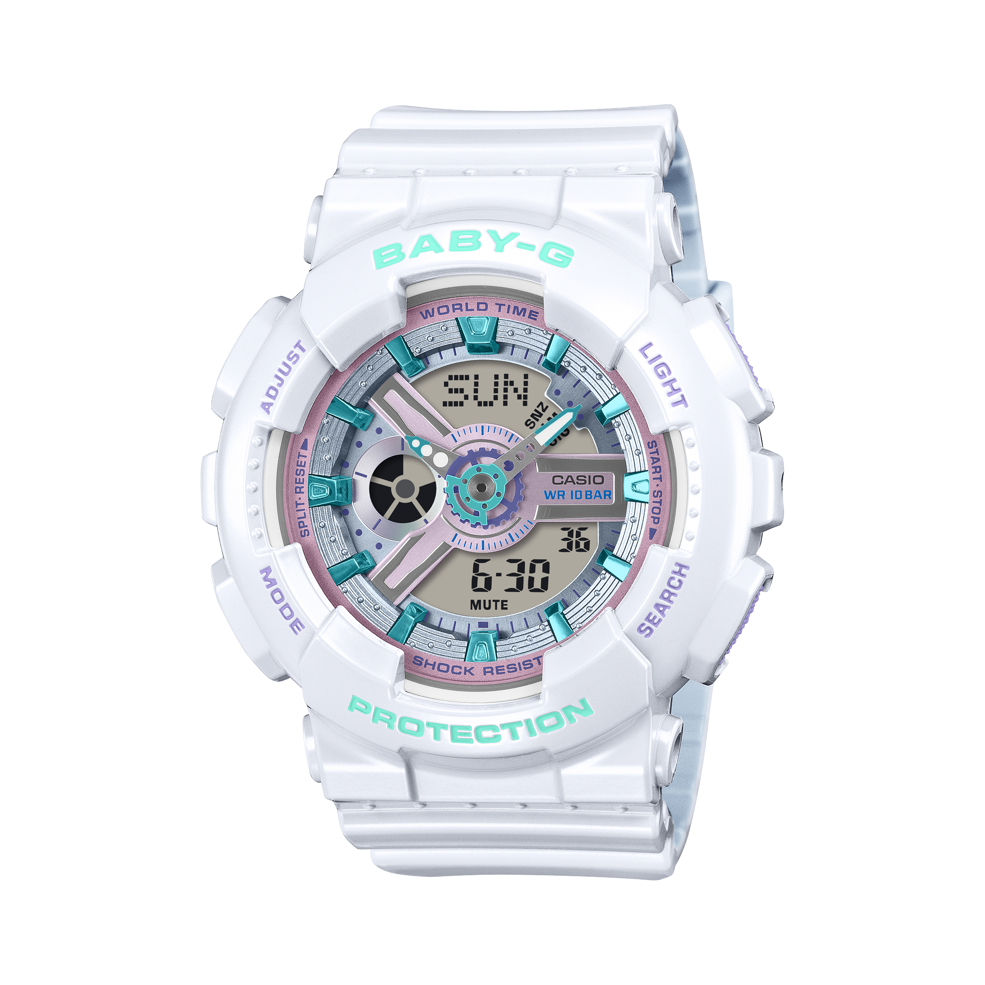 Casio Baby-G BA-110MC-7A White Women's Watch