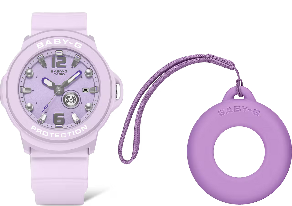 Baby-G +Plus Purple Analog Women's Watch BGA15K-6A