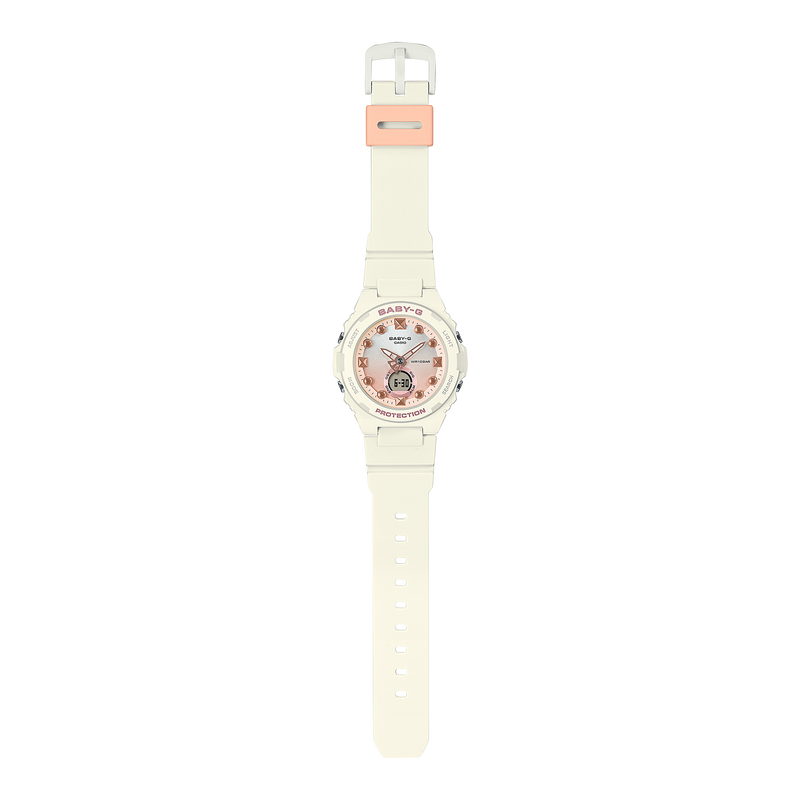 BABY-G White Resin Band Womens Watch BGA320-7A1