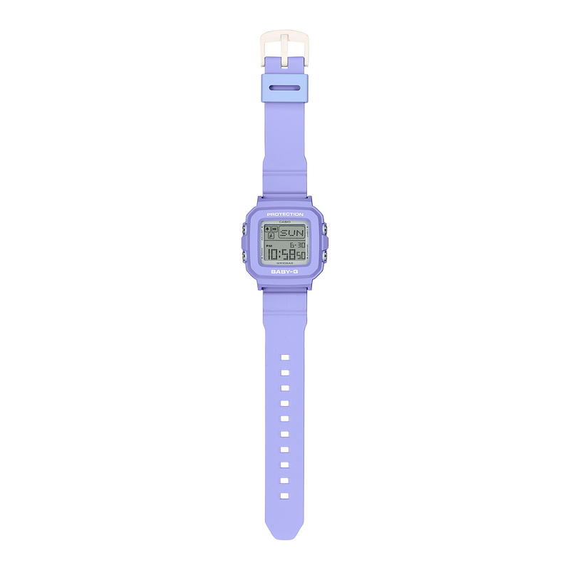 Baby-G Digital Purple Resin Band Watch BGD10K-6D