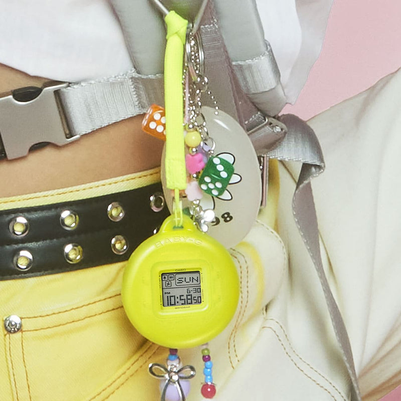 Baby-G Digital Holder Set White Resin Band Watch BGD10K-7D