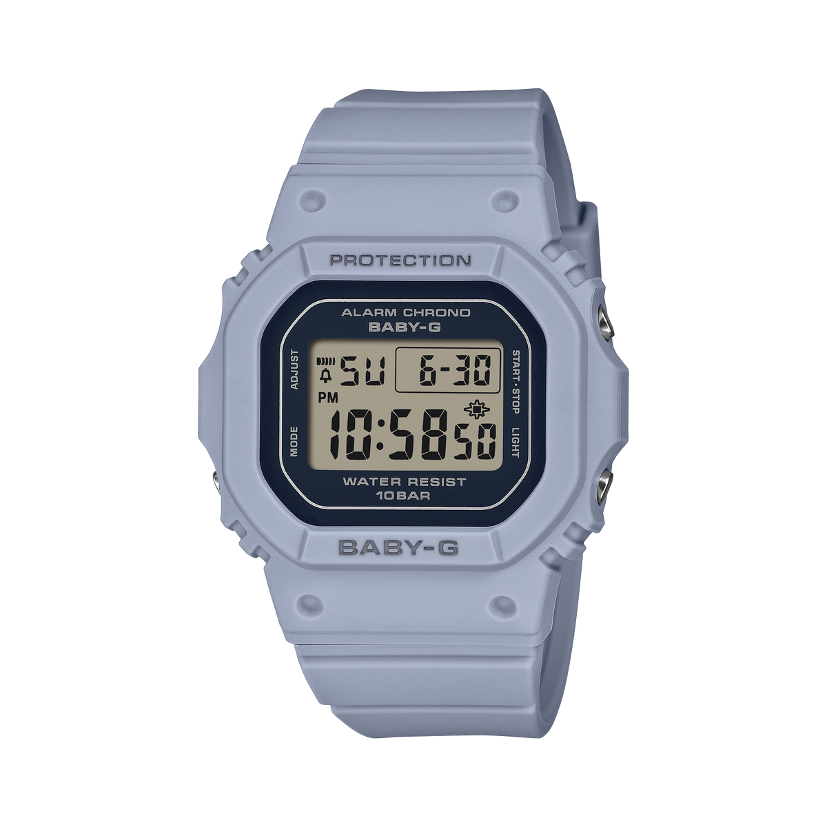 Baby-G Digital Blue Resin Band Watch BGD565FG-2B