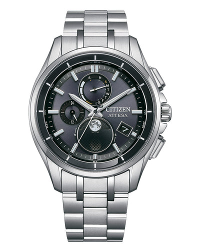 Citizen Attesa Radio Controlled Eco-Drive Titanium Watch BY1001-66E