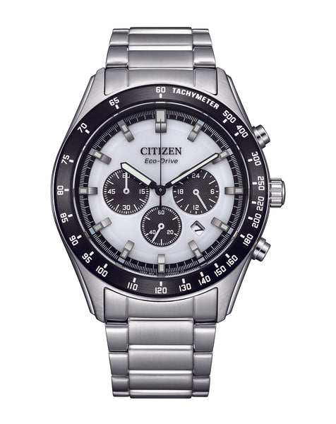 Citizen Eco-Drive White Dial Stainless Steel Watch CA4674-58A