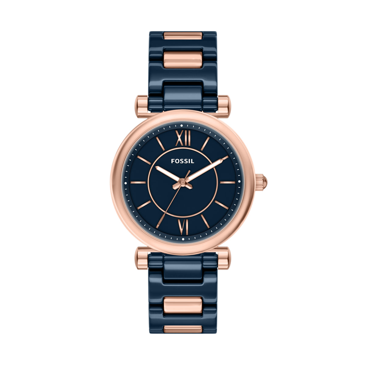 Fossil Carlie Navy Ceramic CE1140 front packshot