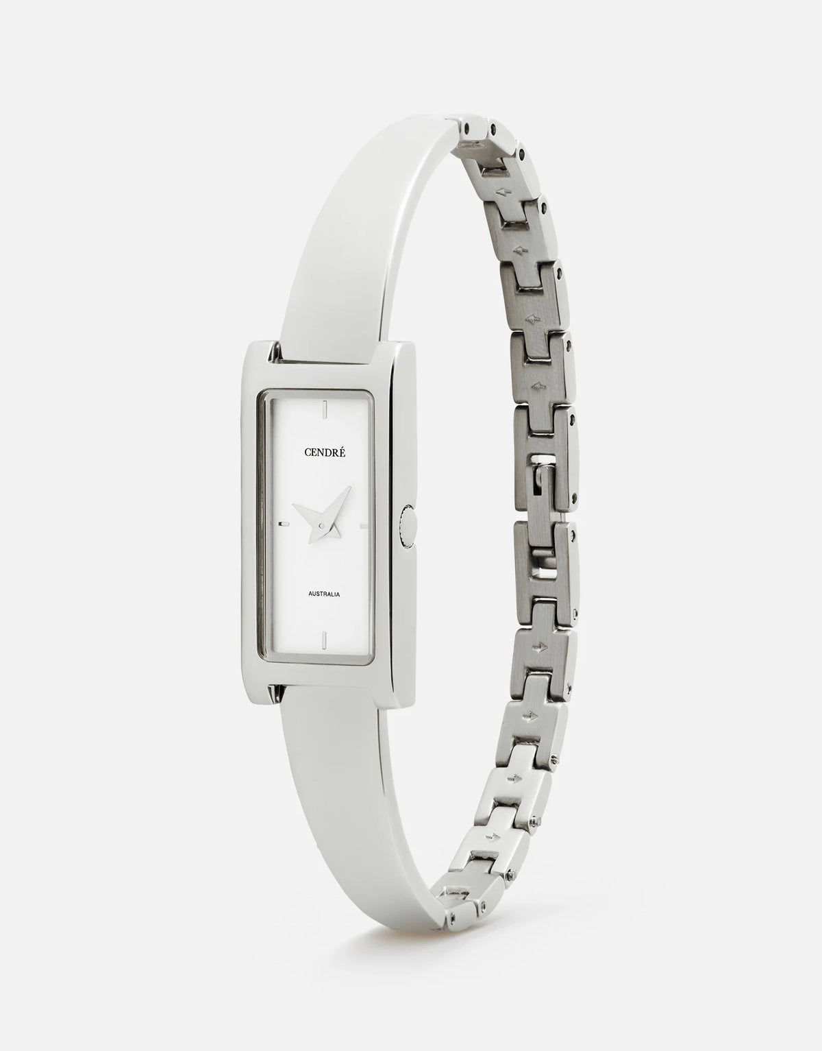 Cendré Mara Rectangular Silver Steel CEN657 - view 4