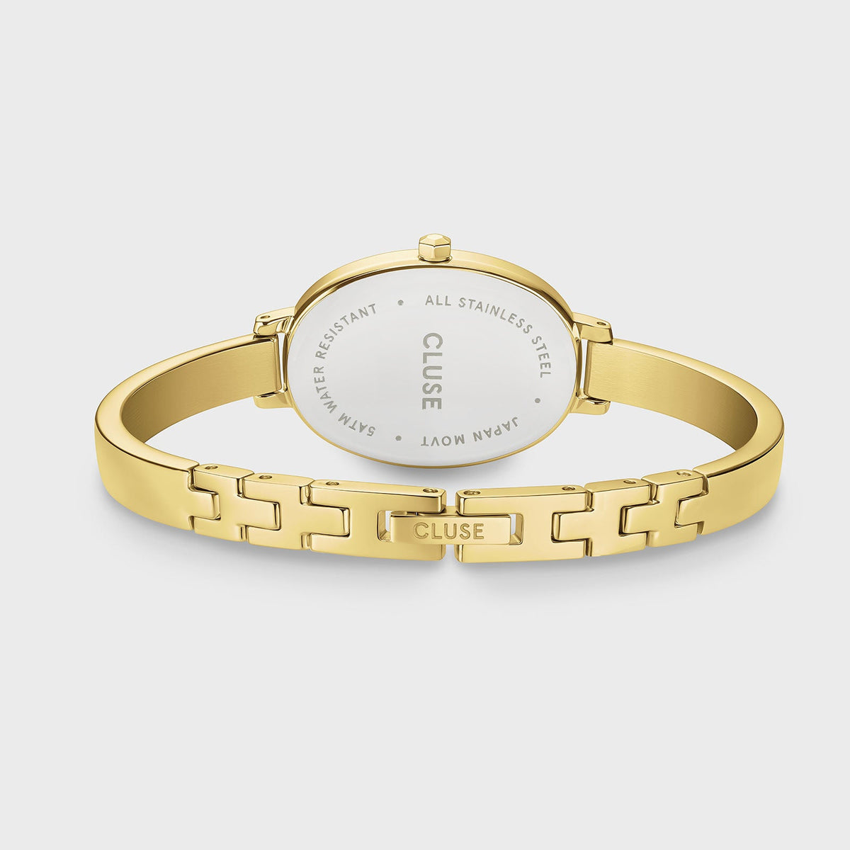 CLUSE L'Ovale Gold Gift Set CG16101 watch clasp and caseback