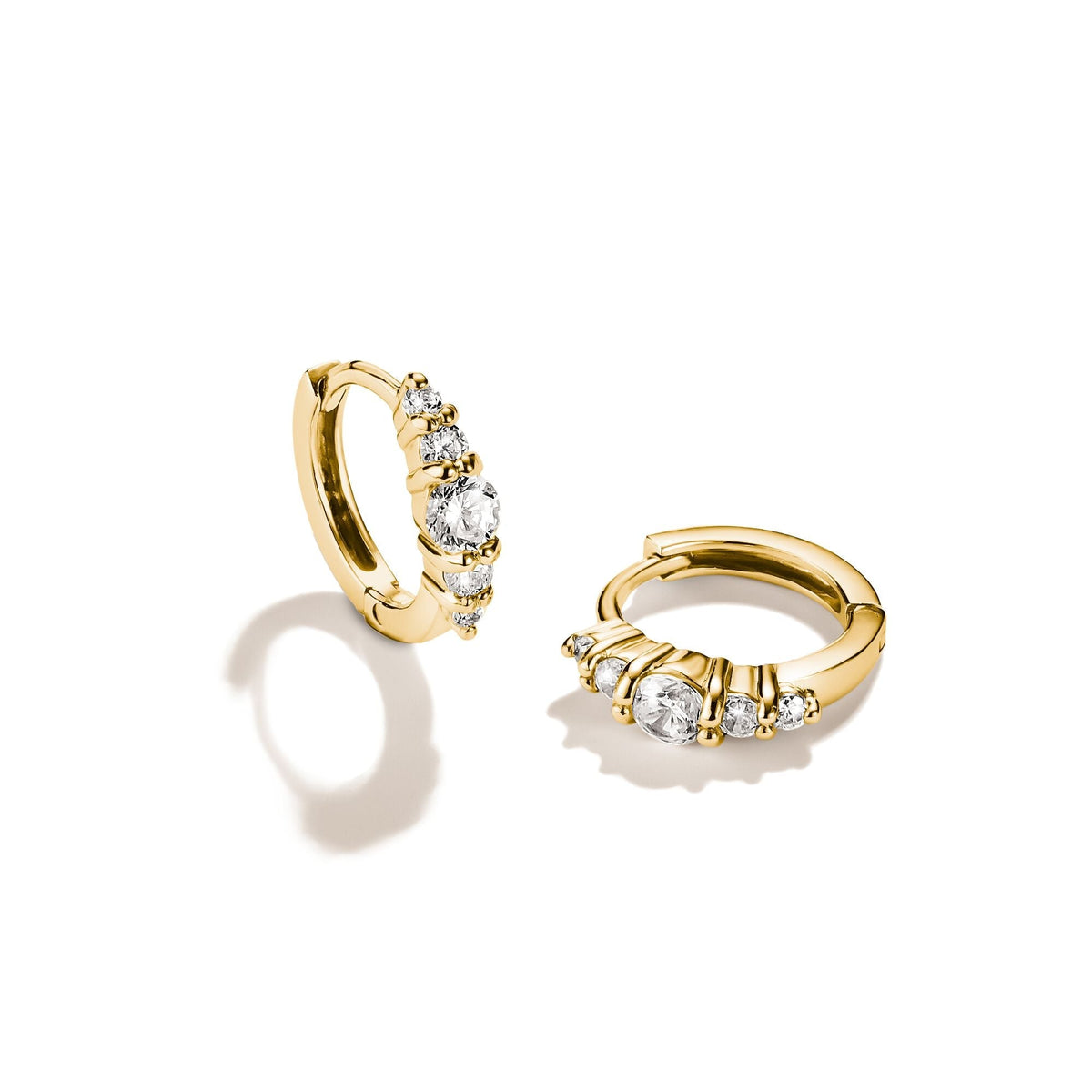 Thomas Sabo Hoop earrings with zirconia TCR778MY TCR778MY view 4