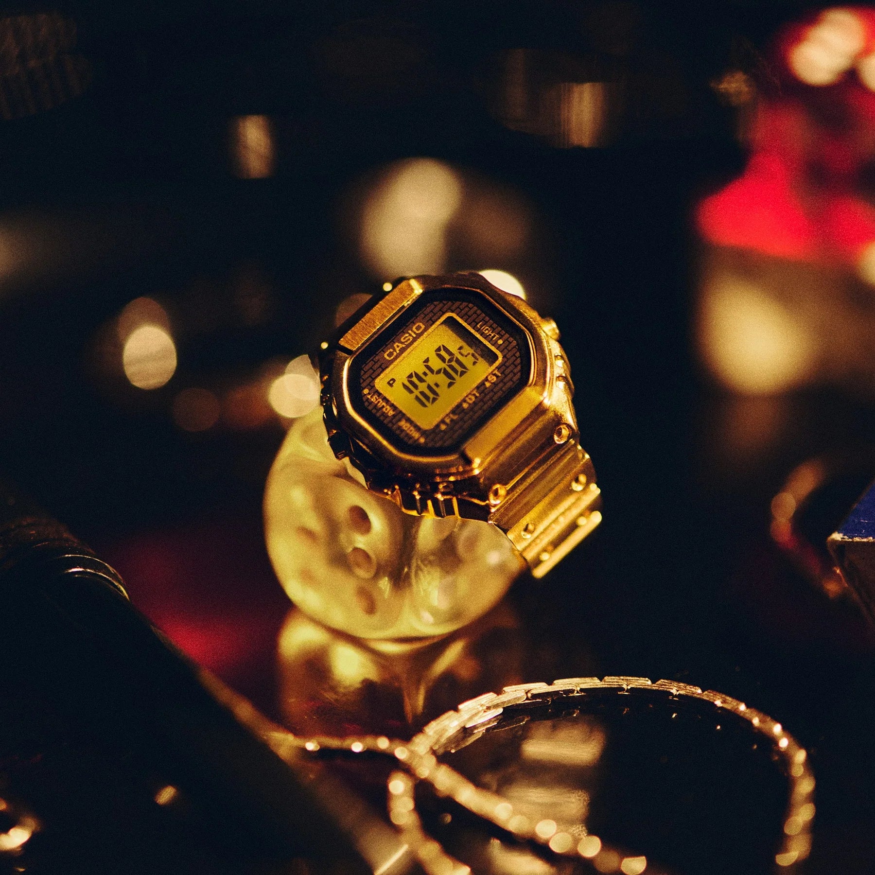 G-Shock Gold Ring Watch CRW001G-9D