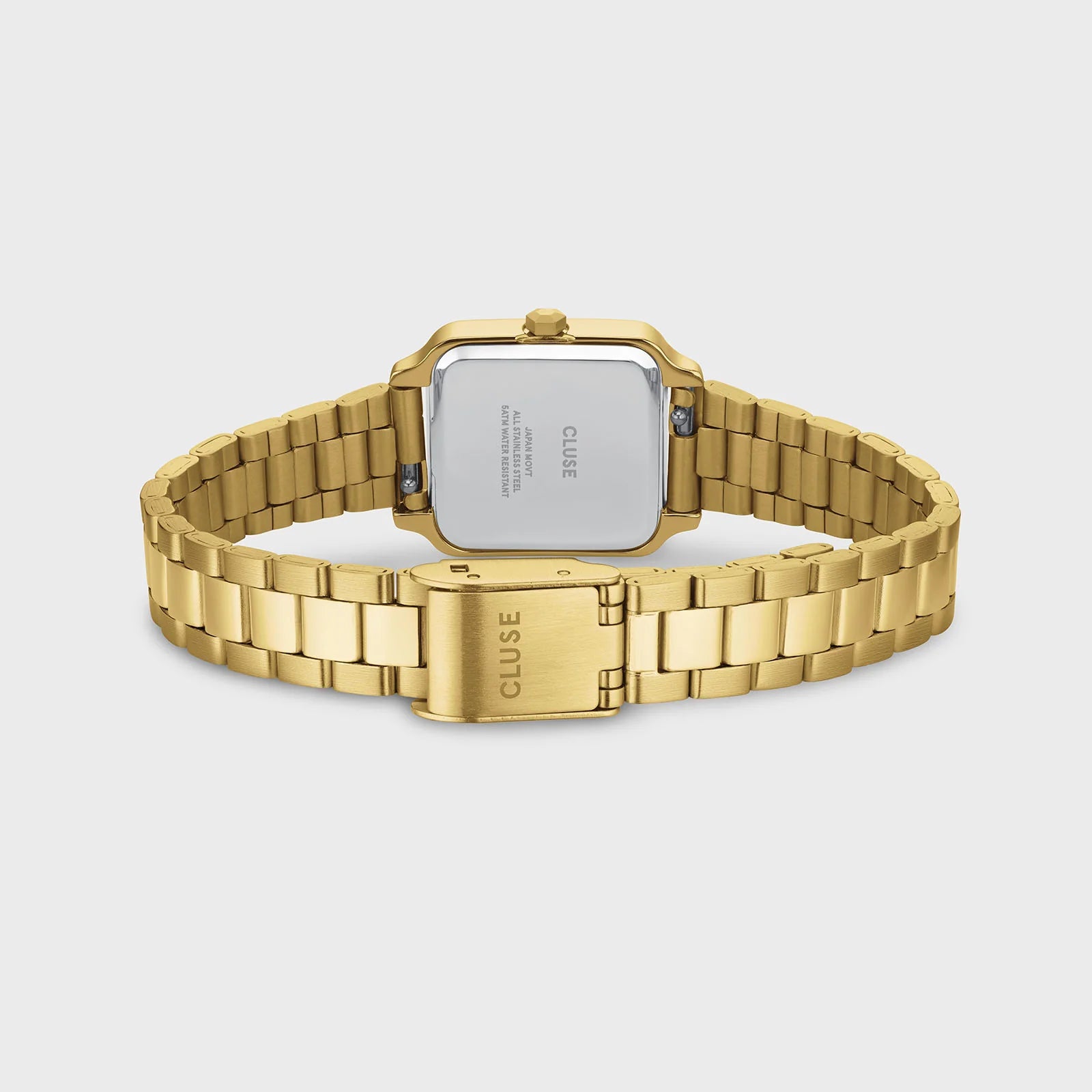 CLUSE Gracieuse Mini Stainless Steel Sage Green Dial Gold Band Women's Watch CW15505