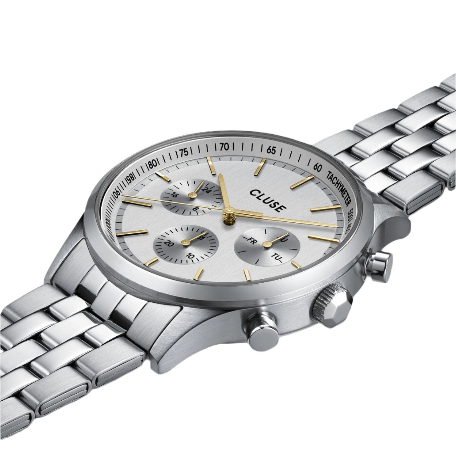 CLUSE Antheor Multifunction Steel Bicolour Watch CW21010