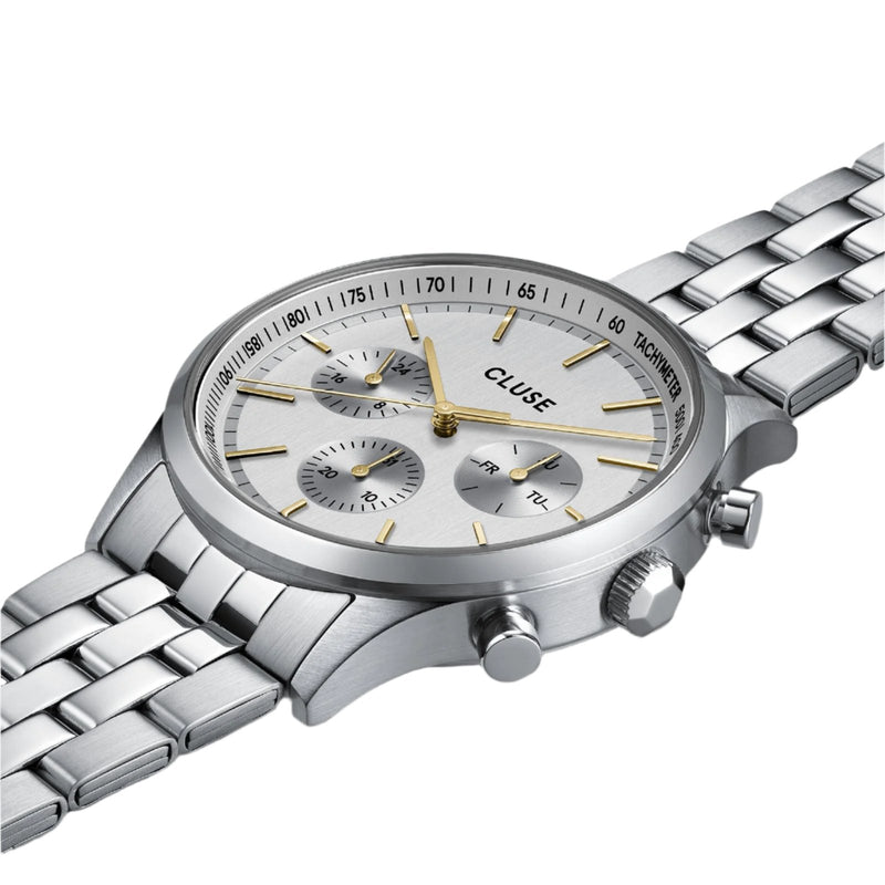 CLUSE Antheor Multifunction Steel Bicolour Watch CW21010
