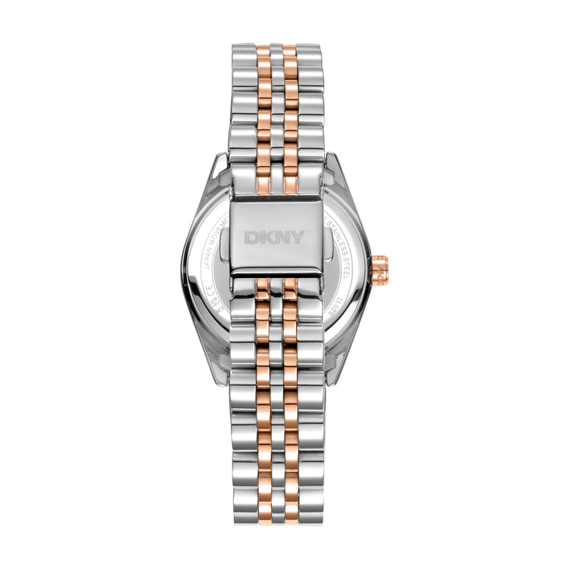 DKNY Nolita Midi White Dial Stainless Steel Watch DK1L029M0095