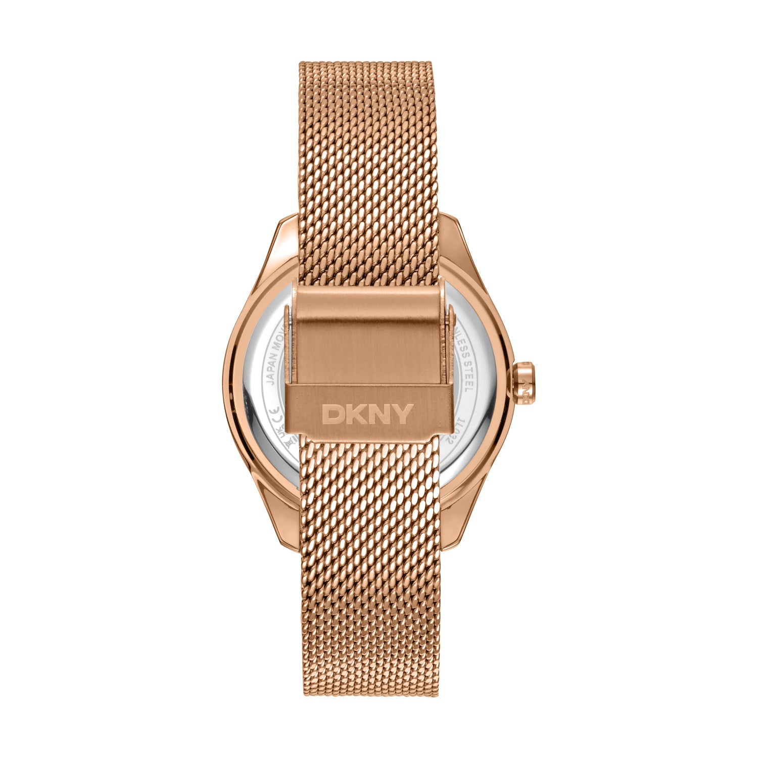 DKNY Astoria Rose Gold Stainless Steel 34mm Womens Watch Elegance
