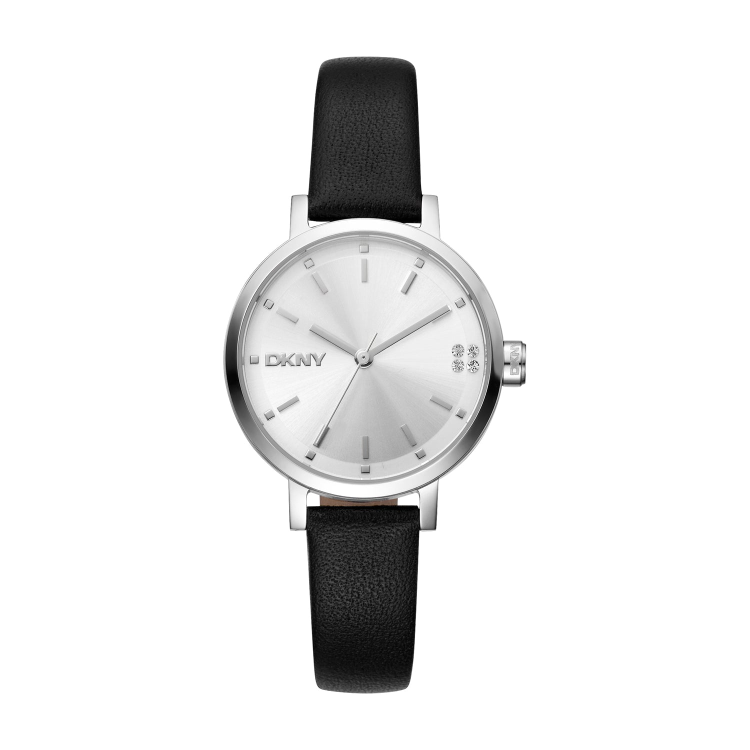 DKNY Urban Soho Glitz Silver 30mm Stainless Steel Womens Watch