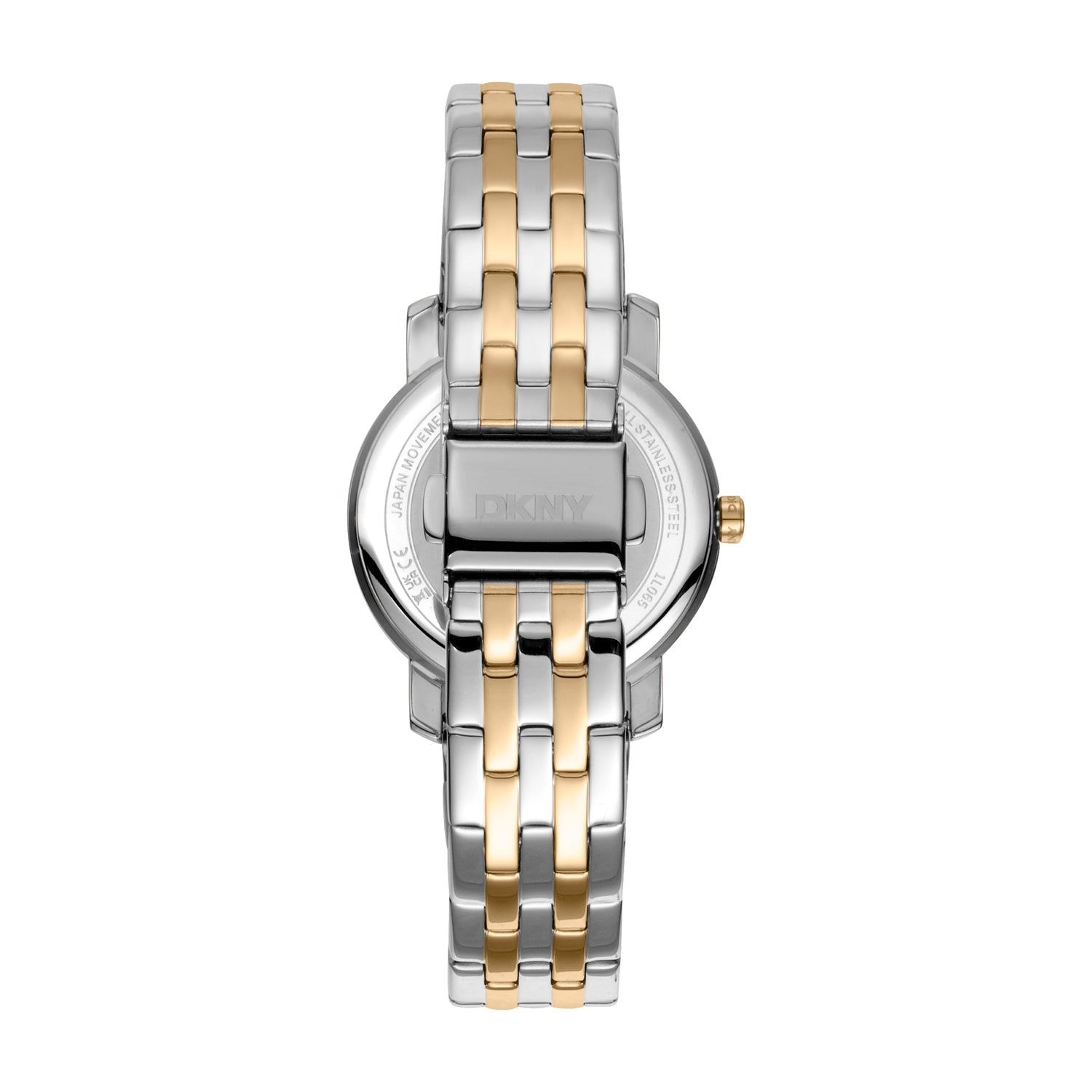DKNY Astoria Glitz Two Tone Stainless Steel Womens 32mm Watch