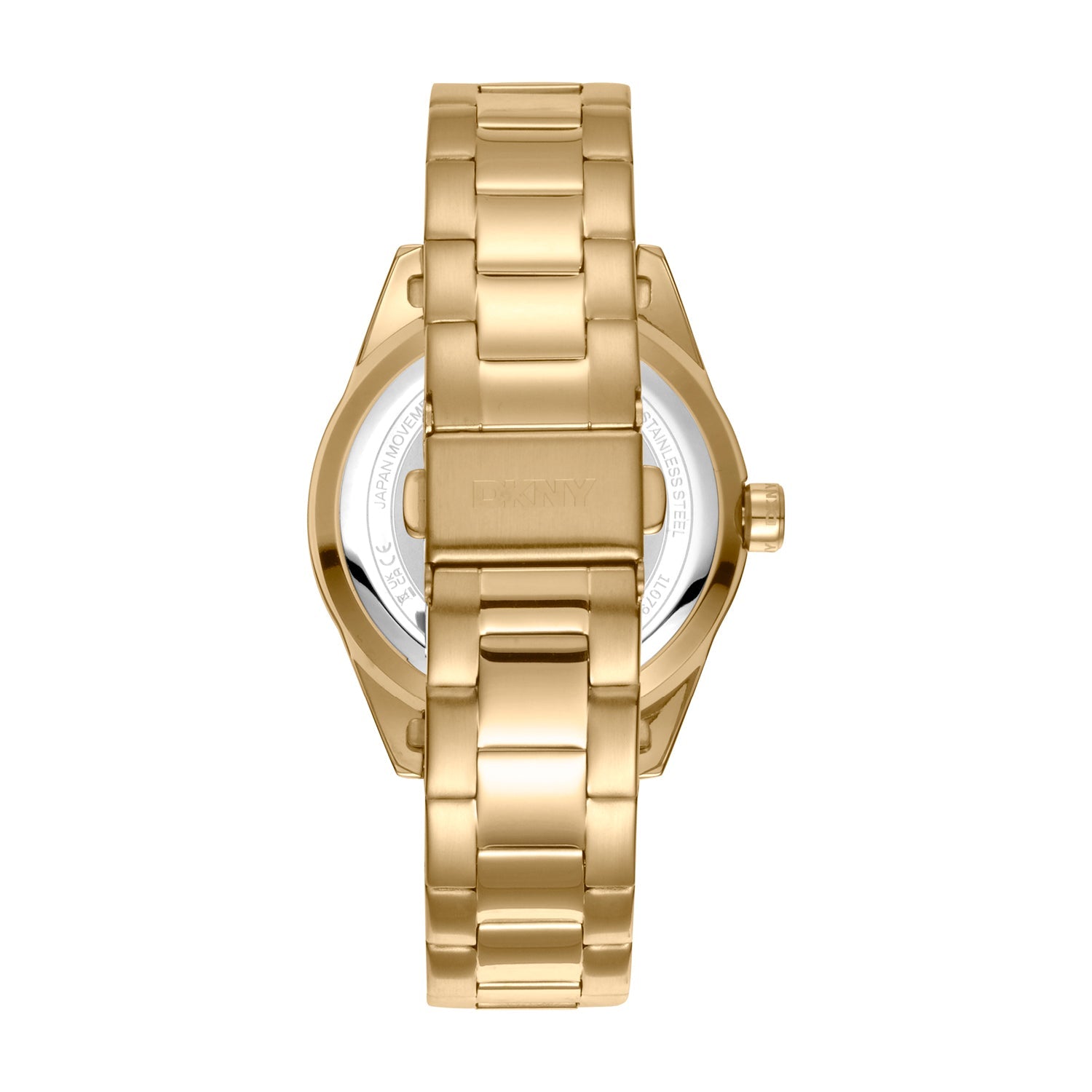 DKNY Gold Stainless Steel 38mm Nolita Sport Watch for Women