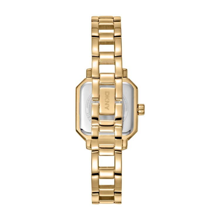 DKNY Urban Gold Stainless Steel Womens Square Watch 27mm