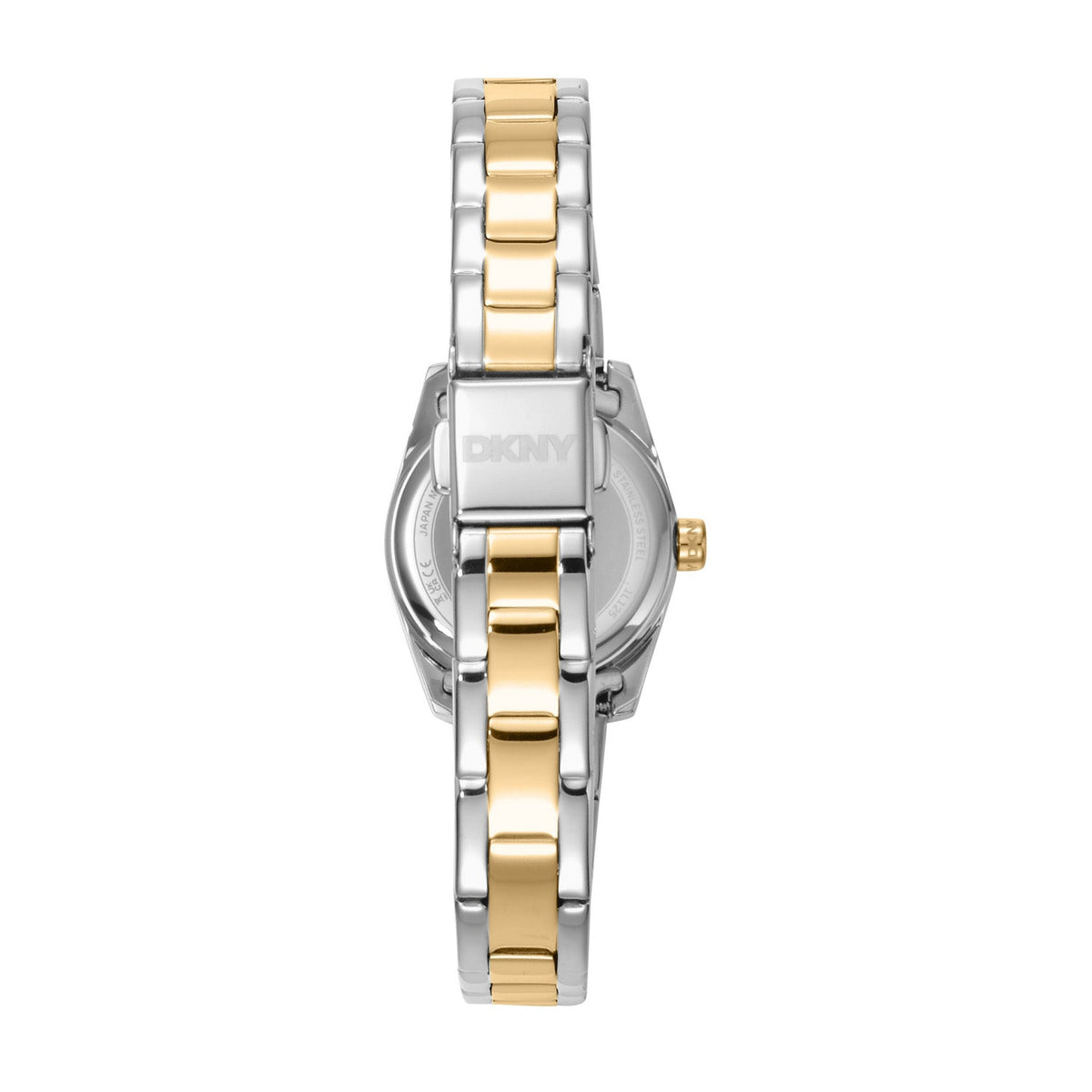 DKNY Mini Two-Tone 23mm Gold Dial Womens Watch DK1L125M0045