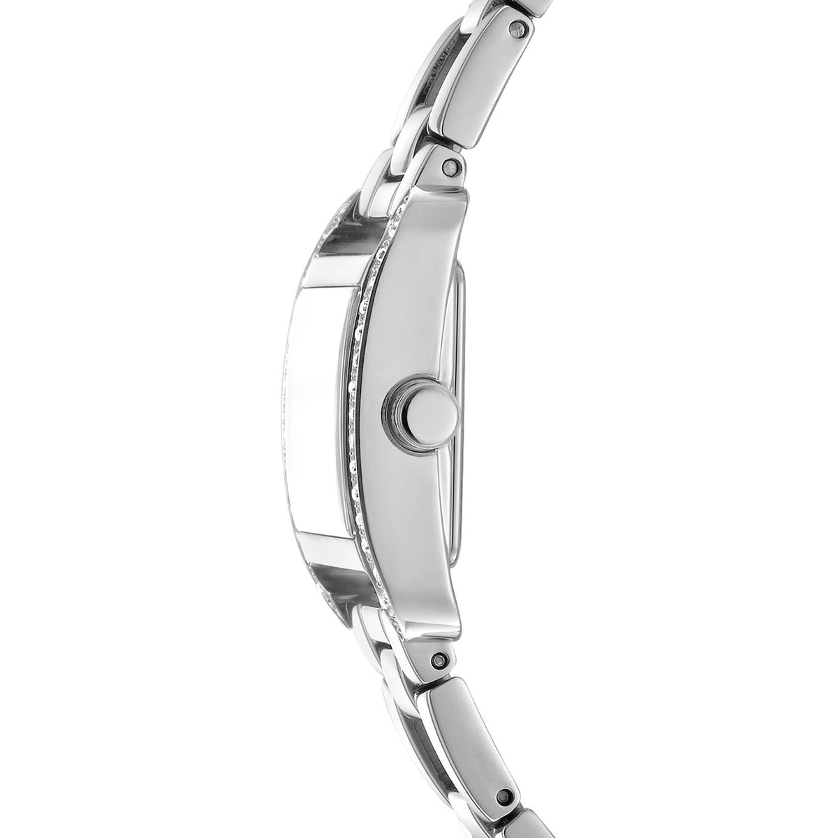 DKNY Mini Silver 21x27mm Womens Watch + Silver Bracelet DK1L143M0015