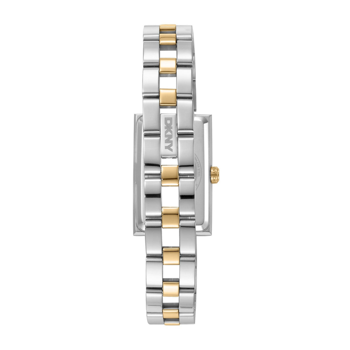 DKNY Signature Shape Silver Dial Two Tone Steel Womens Watch DK1L151M0075 view 2