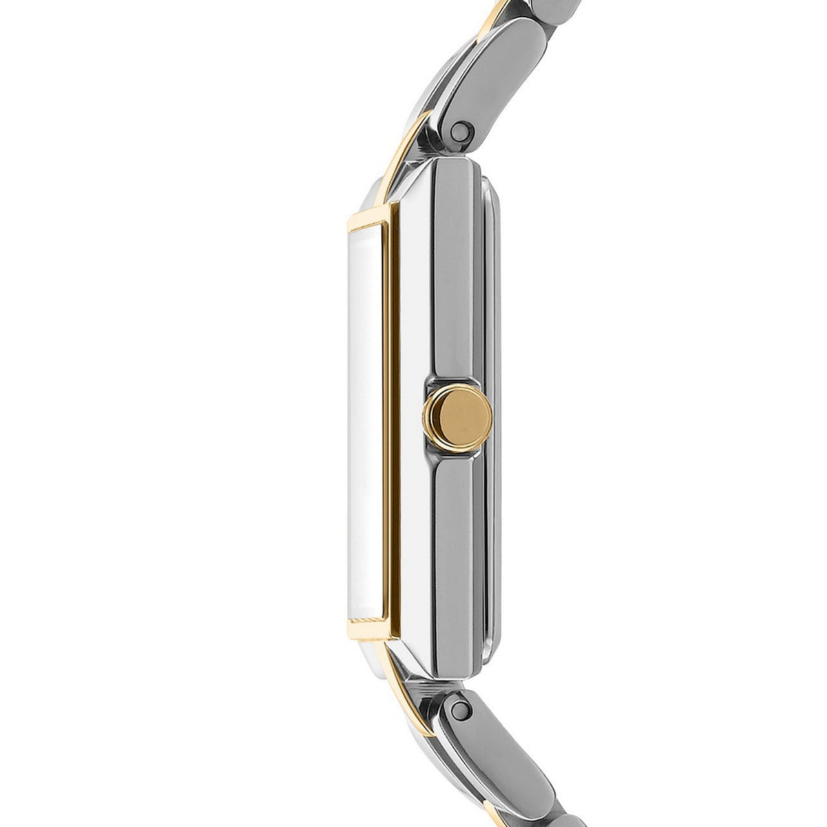 DKNY Signature Shape Silver Dial Two Tone Steel Womens Watch DK1L151M0075 view 3