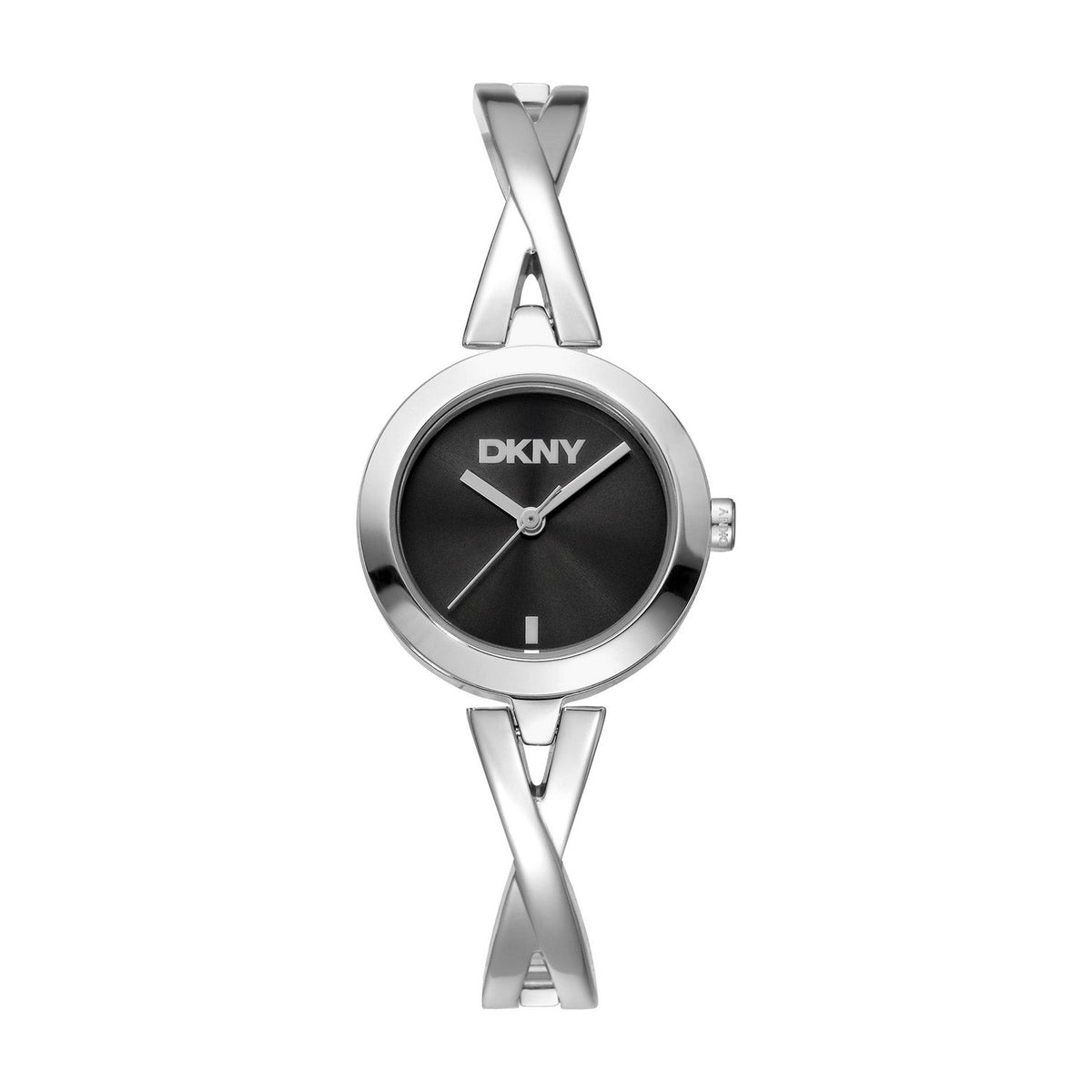 DKNY Half Bangle Silver 26mm Womens Watch DK1L170M0015